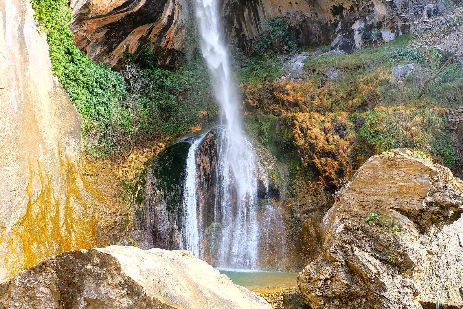 Les gorges du Loup, idéalement la cascade de Courmes