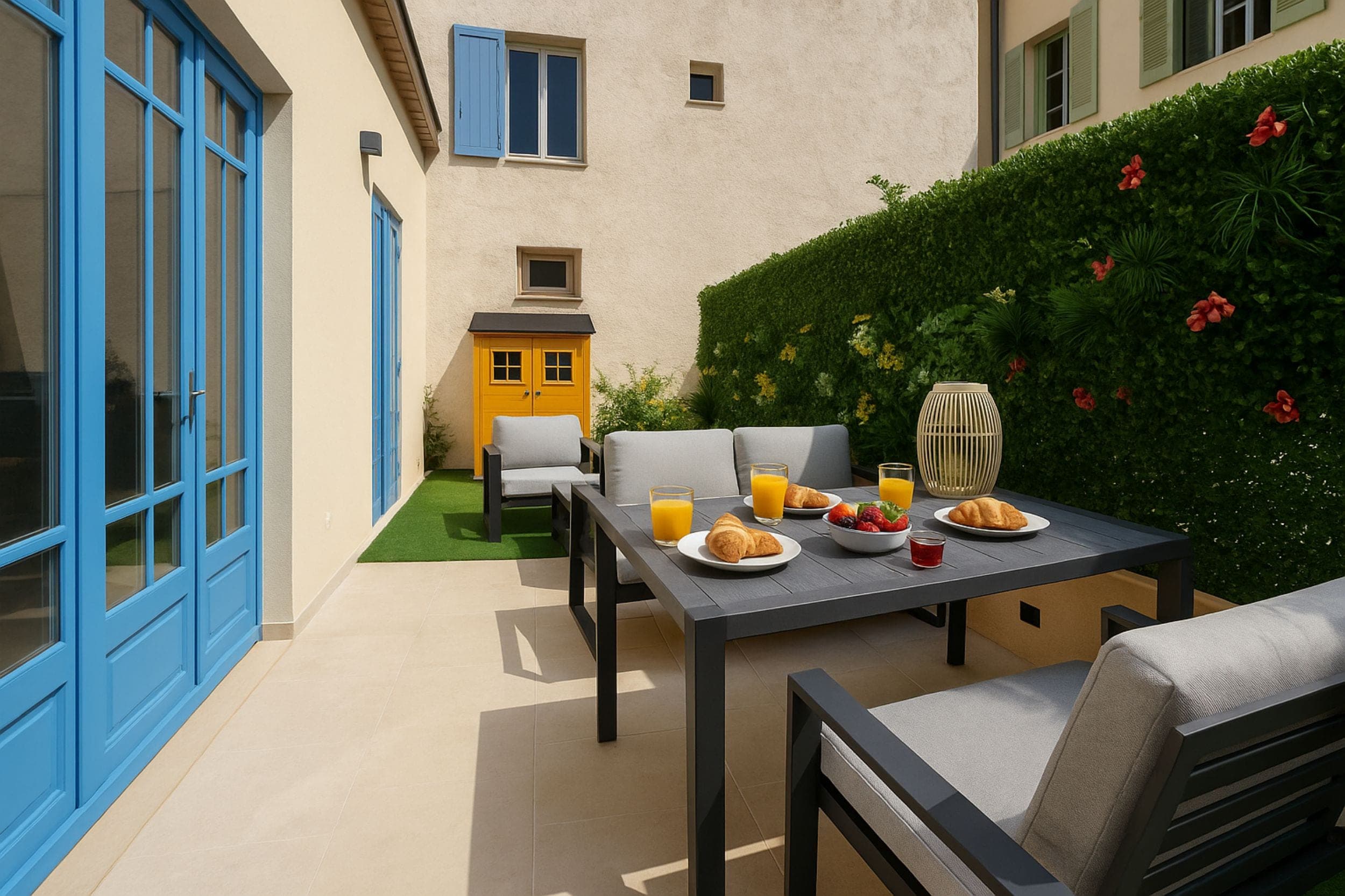 Maison BenEstre — maison privée en location de vacances dans le vieil Antibes, Côte d'Azur