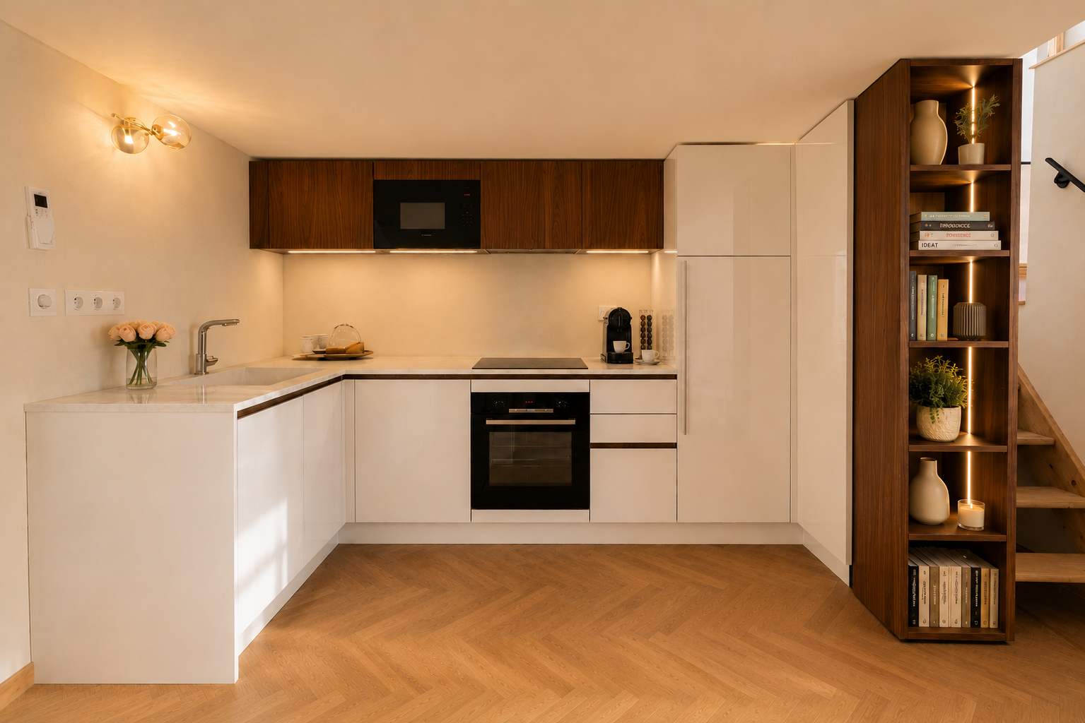Maison SOLEIHA contemporary kitchen